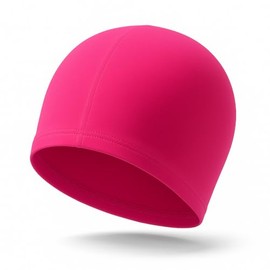Gorro de natación para niña de 1 a 3 años, Gorra de natación de Lycra Transpirable para niña.