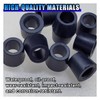 KITUREK 10PCS A/C 1/4" Charging Hose Gaskets, Rubber O-Rings, HVAC