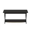 FURINNO Modern Simplistic Coffee Table, Espresso