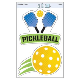Pickleball Power Vinyl Stickers, 2 ct.