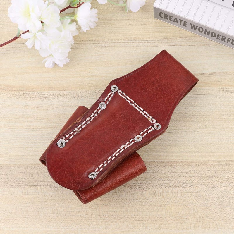 DOITOOL 1PCS Leather Tool Pouch Electrician Small Pocket Tool Pouch