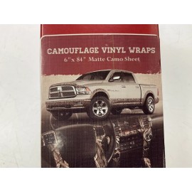 Mossy Oak 14009-SGB Camo Vinyl Wrap 6"x84" Matte Camo Sheet Grass Blades Design