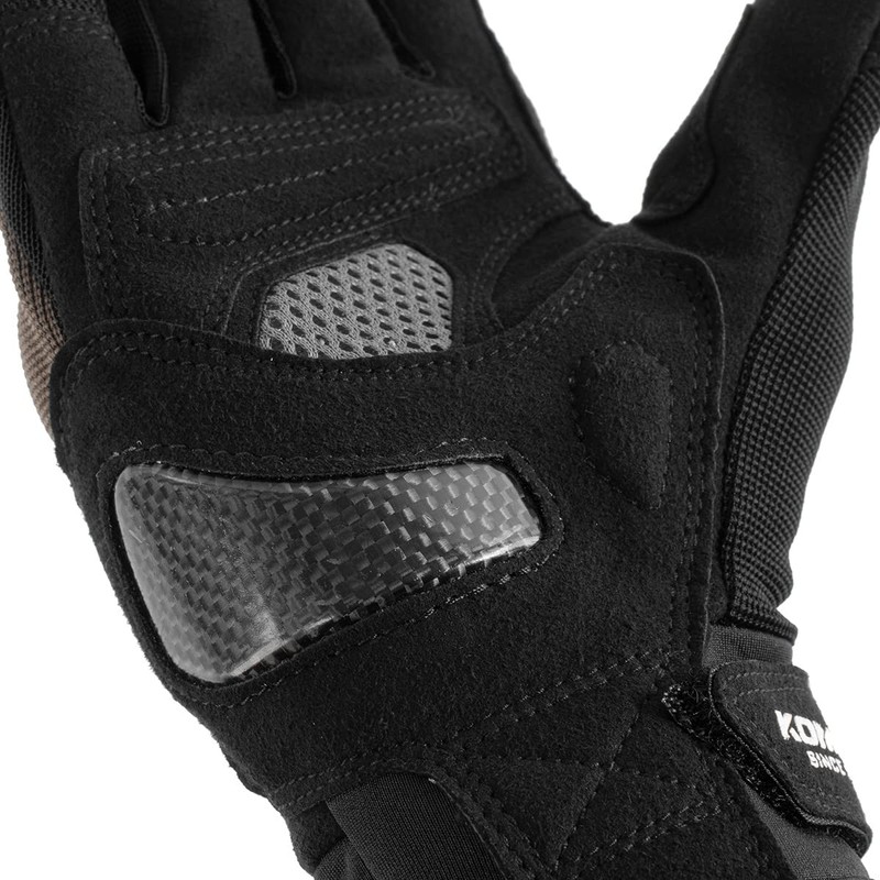 Komine Motorcycle GK-1633 3D Protective Mesh Gloves Gunmetal XL