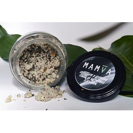 MAMVA Mascarilla facial de almendras; Exfoliante suave con almendras, lavanda y arcilla blanca 100% Natural 100g