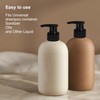 sourcing map 12Pcs Liter Pump Dispenser, 28/410 Universal Shampoo Container