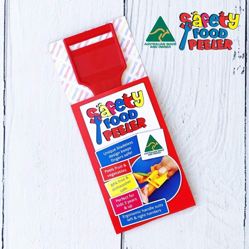 Safety Food Peeler, Kids Peeler, Children's Kitchen Utensils, Bladeless Peeler