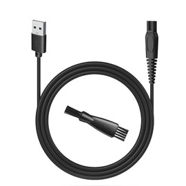 Beard Club Trimmer Charger for Beard Club PT45 Charger and BT-ZERO Body Trimmer, 1 Cleaning Brush, 3.3ft Power Cord