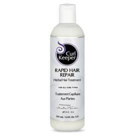 Curl Keeper Hair Treatment for Dry & Damaged Hair, 12 Fl Oz - Deep Conditioner Curly Hair Repair Treatment for Color-Treated Curls - Leave-In Hair Care & Conditioning Product For All Curl Types