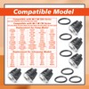 Mhrxusd 6PCS 70-0009 Pressure Washer Pump Check Valve Kit Replacement