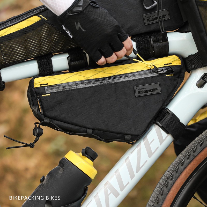 Rhinowalk Bike Frame Bag Waterproof Bike Triangle Bag 1.8L Bicycle