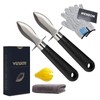 WENDOM Oyster Knife Shucker Set Oyster Shucking Knife and Gloves