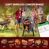 Smart Wireless Meat Thermometer, 656FT Long Range Bluetooth BBQ Thermometer