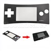 XBERSTAR Gameboy Micro GBM Controller Replacement Faceplate Cover (Black)