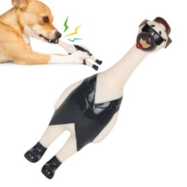 Kumprohu Pet Squeaking Toy,Squeeze Chicken Noisemaker Dog Squeak Toys | Soft Noisemaker Shrilling Shrieking Dog Toys, Noise Maker Toy Squawking Dog Rubber Toy for Small Medium Dogs and Puppy