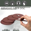 AERZETIX - C77040 - Set of 5 Sanding Discs Diameter