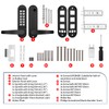 ANNFUZ Mechanical Keypad Keyless Entry Door Lock with Handle,Push Button