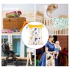 Aivtalk Waterproof Double Size Nappy Bag Wet Bag Organiser Bag