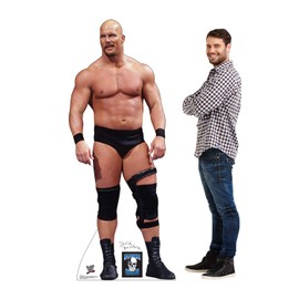 Cardboard People Stone Cold Life Size Cardboard Cutout Standup - WWE