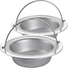 LASSHSWA Kitchen Sink Strainer Stainless Steel, Kitchen Sink Drain Strainer
