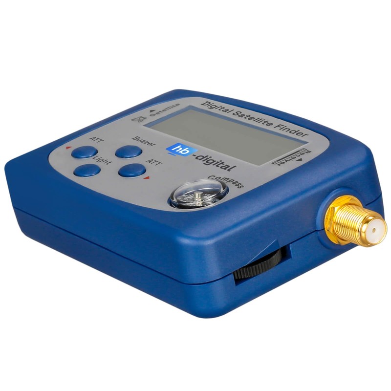 HB-Digital XXL SAT Installation Set: Digital Satellite Finder with Compass