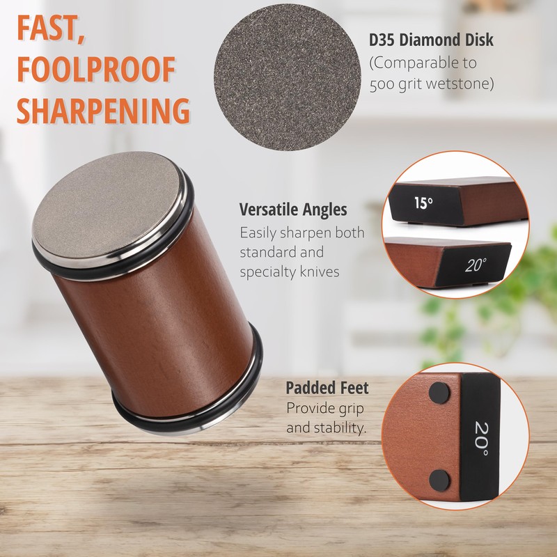 The Rolling Knife Sharpener – Knife Sharpening for Razor-Sharp Blades