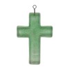 Creative Co-Op Recycled Glass Hanging Cross