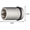 Tone 3ATX-E16 Torx Socket for Impact, 3/8 inch (9.5 mm)