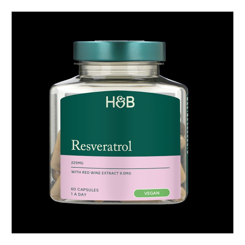 Holland & Barrett Resveratrol 225mg Met Rode Wijn Extract 10mg