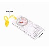 Shiwaki Navigation Compass, ABS Plastic, Adjustable Declination, Waterproof, Lightweight, Map