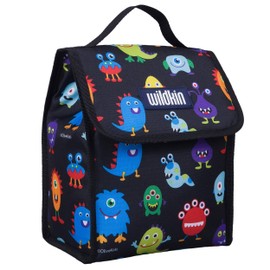 Wildkin Kids Insulated Lunch Bag for Boys & Girls, Reusable Lunch Bag is Perfect for Daycare & Preschool, Ideal Size for Packing Hot or Cold Snacks for School & Travel Lunch Bags (Monsters)