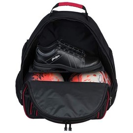 Strikeforce Royal Flush Deuce Two Ball Bowling Backpack Black/Red