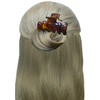 Dz Pk Mid Size Celluloid Plastic Hair Claw for Medium