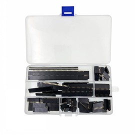JZK 120 x Female header 2.54mm single row pin header female pin header assortment kit for Arduino prototype shield (single row)