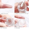 Transparent Nail Art Stamp Jelly Silicone Printing Nail Polish Stamping