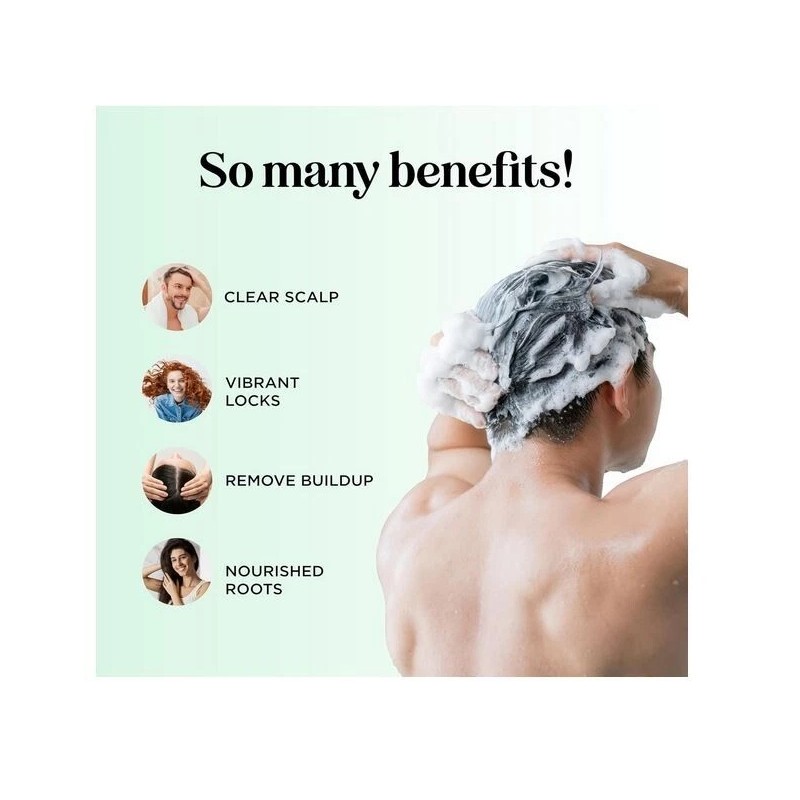 Clarifying Shampoo for Oily Hair and Scalp - Deep Cleansing