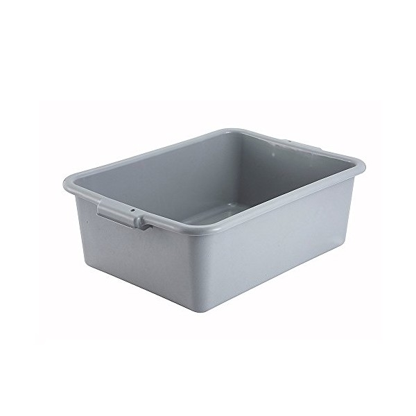 Grey Dish Box - 20-1/4 x 15-1/2 x 7 (Lid