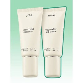 Ate Beauty [APP only] Arte Vegan Relief Mugijacha 50ml x 2 sunscreen / [APP전용] 아떼 비건 릴리프 무기자차 50ml x 선크림 2개