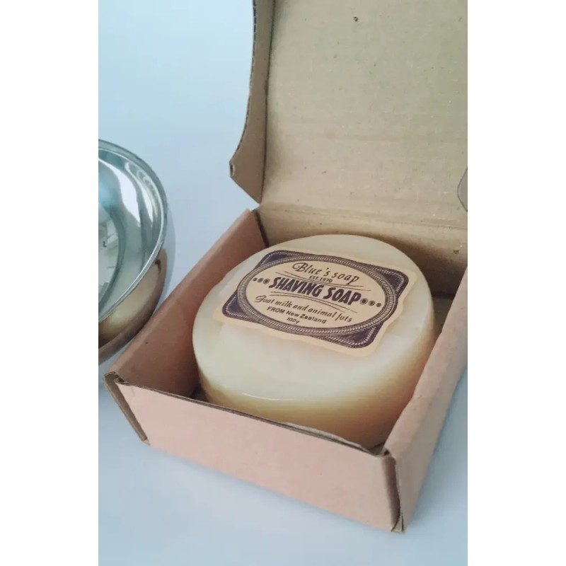 Jabón Para Afeitar Cabra Neozelandesa Miel Aceites Naturales