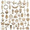 HappyHome Charm Parts, Pendant Top, Accessory Parts, 100 Pieces, KC