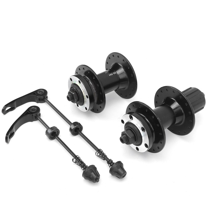 MEIJUN 32 Holes Cassette Mountain Bike Hub Front Rear Freehub