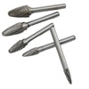 Double Cut Carbide Rotary File Bit Set 6mm Diameter Shank