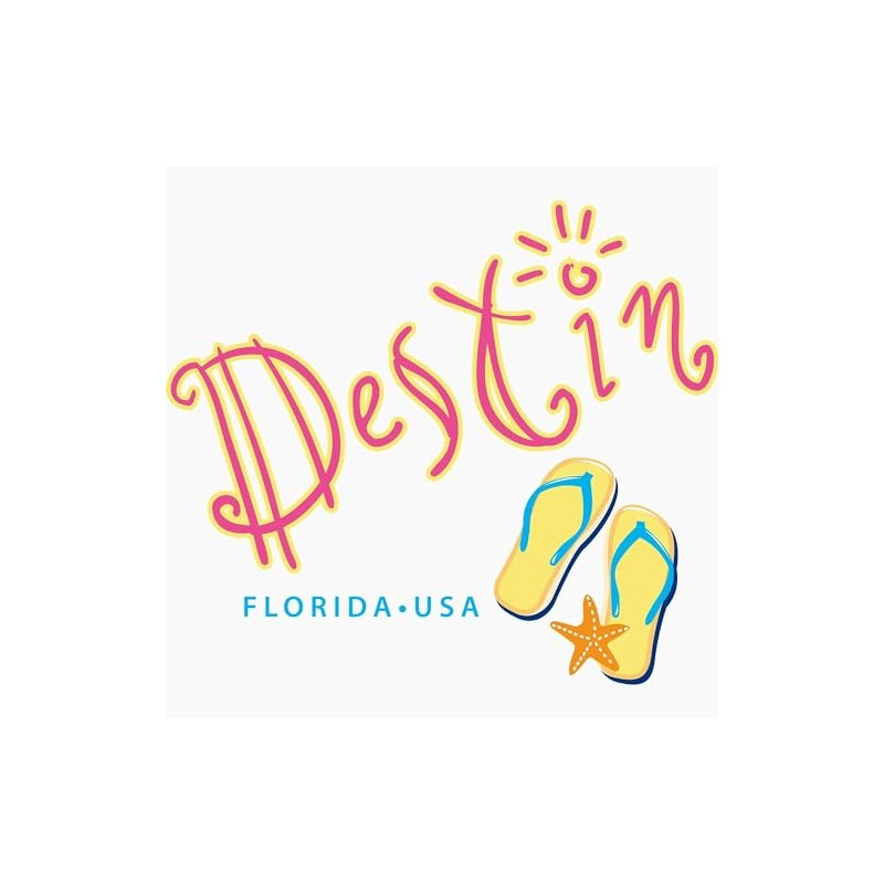 CafePress Destin Magnet 2.25" Round Magnet, Refrigerator Magnet