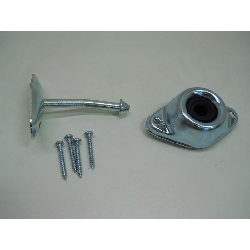 RV Camper Trailer Door Stop Holder Latch/Metal Plunger Kit /