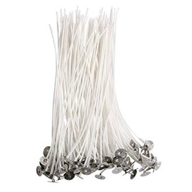 100 Pieces Cotton Candle Wicks Smokeless for Candle Making Candle DIY-6 Inch