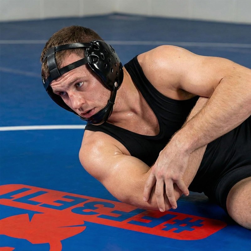 YERGOFE Wrestling Headgear with Chin Cup for Youth & Adult