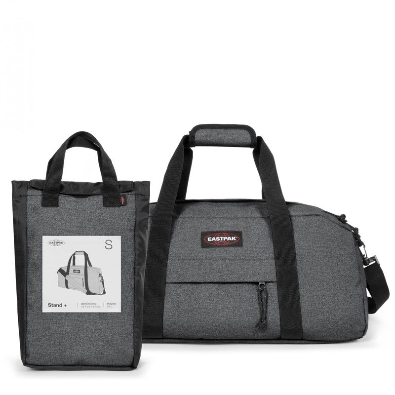 Eastpak Stand + Travel Bag, 24 L, black denim, STAND
