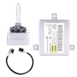Hiolpen HID Headlight Ballast W/Igniter & D3S Bulb for Chrysler 300 2011-2020 BAM92-143700 68170821AA W003T21971 Xenon Ballast Control Module