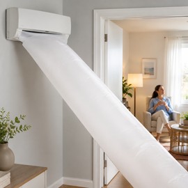 Flexible Air Conditioner Blowing Bag Duct, 32.8–65.6 ft Length Options