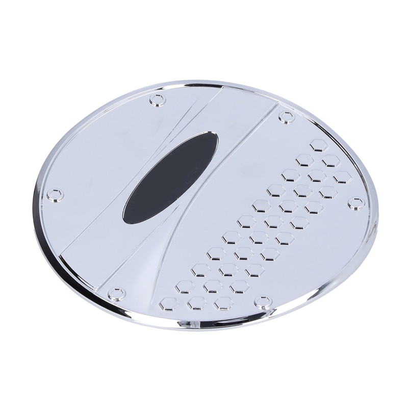Fuel Tank Cover Trim Gas Cap Lid Chrome Decoration Replacement