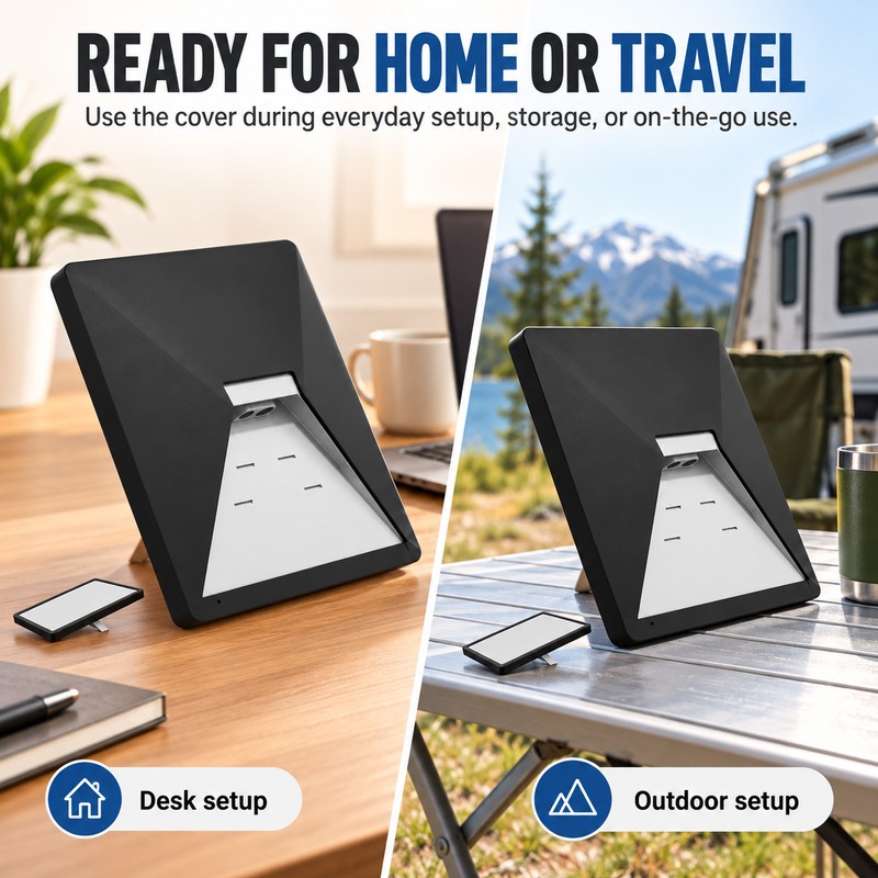 Starlink Mini Silicone Protective Cover for Dish Antenna – Black